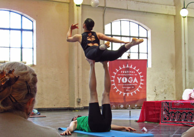 AcroYoga, com Marilice e Lalan