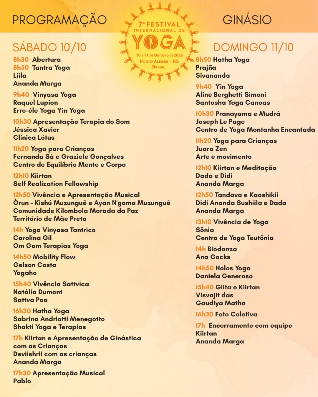 PROGRAMAÇÃO 6ª EDIÇÃO - 2025