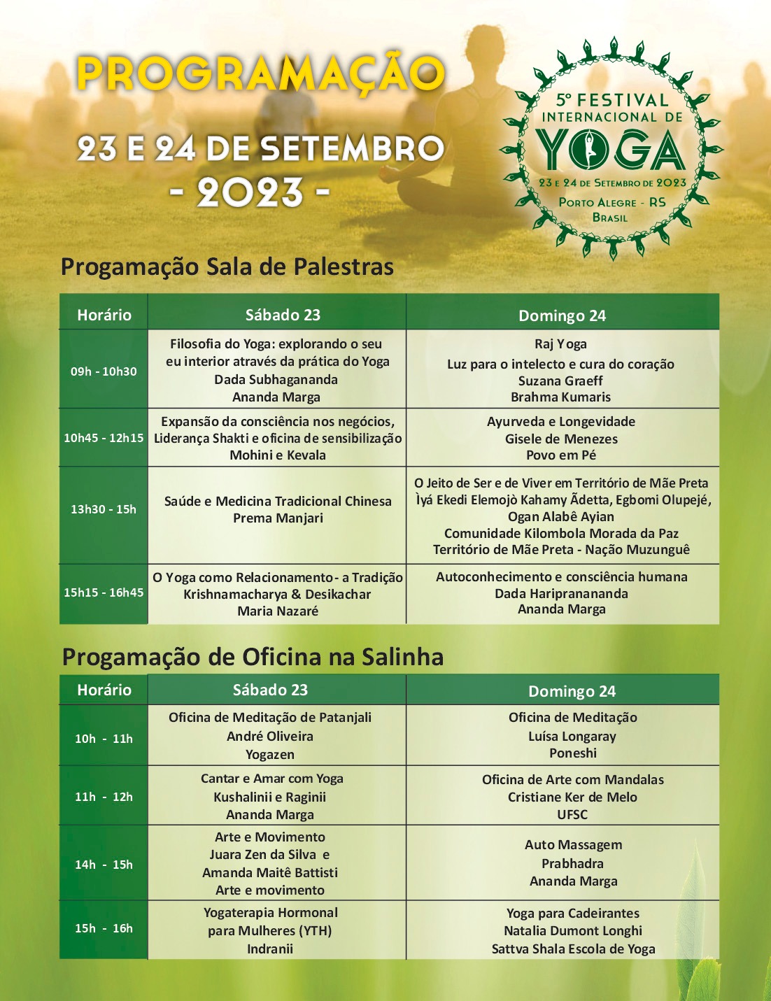 PROGRAMAÇÃO 5ª EDIÇÃO - 2023